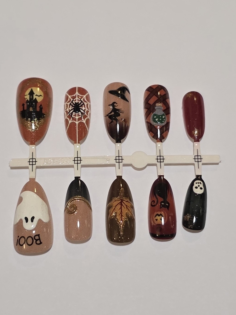 Halloween Themed Press On Nails